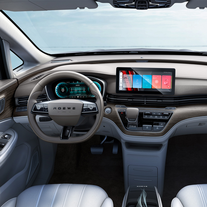 2023 MPV EV Car 7 asientos Roewe Imax8 para viajar Nuevo vehículo de energía de larga distancia 3